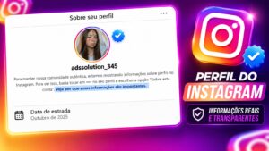 Conta antiga Instagram